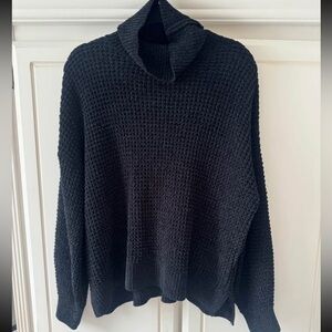 Cozy Black Turtleneck Sweater